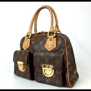 💯 Authentic LV Manhattan PM